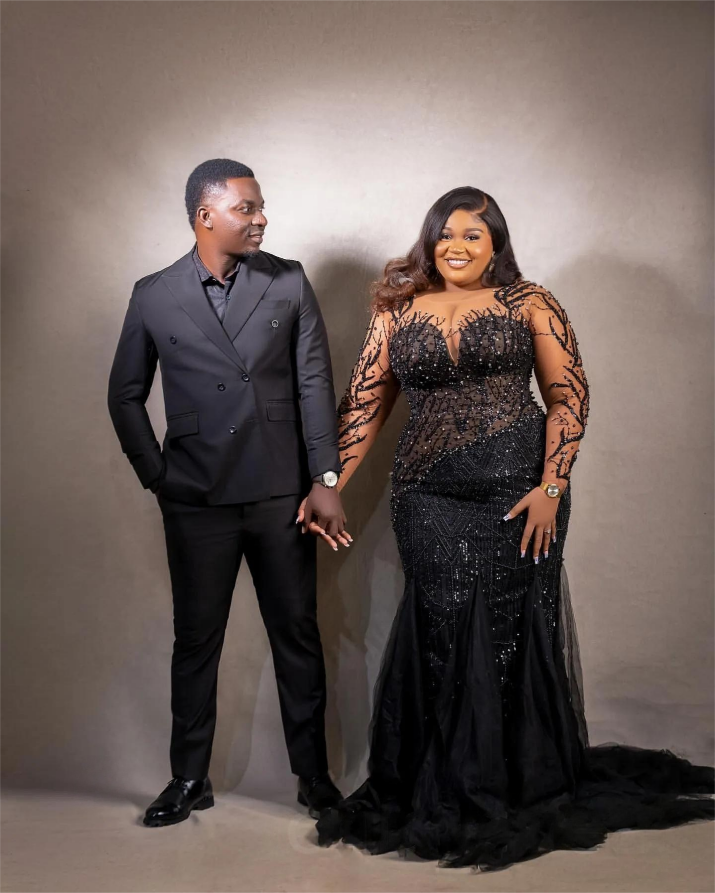 Black Mermaid Prom Dress Plus Size Lace Beaded Evening Formal Party Second Reception 50th Birthday Engagement Thanksgiving Gowns Dresses