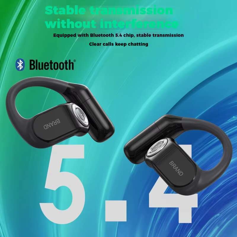 SJ12 Open ear wireless OWS Bluetooth sports earphones long life free switching replaceable battery design