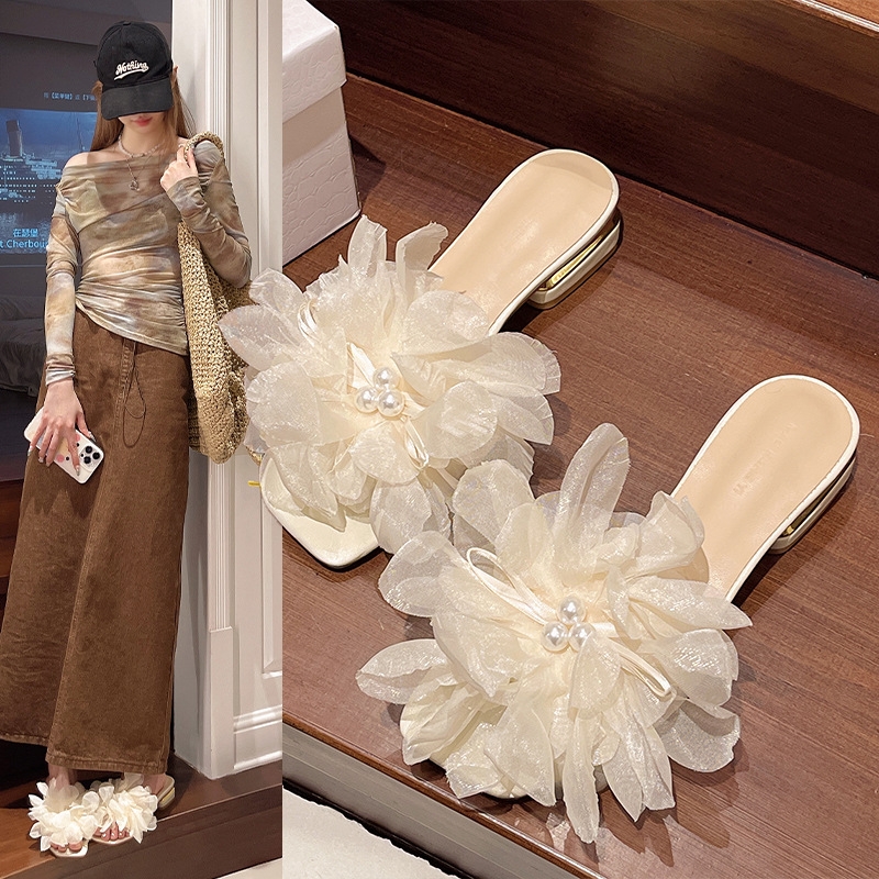 free shipping designer sandals women slippers women slides white beige indoor outdoor casual shoe trainers sneakers new