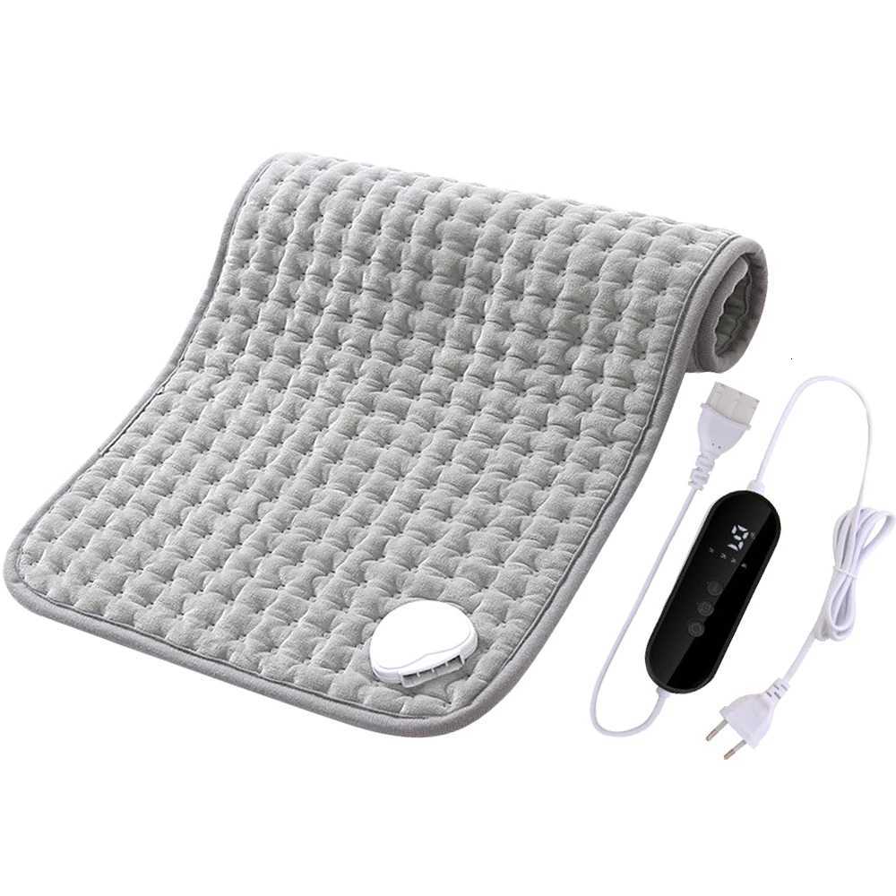 Eu Plus Standard Electric Heating Blanket MultiFunctional Warming Blanket Protects Waist Shoulders Neck Winter Warmth Item X251101
