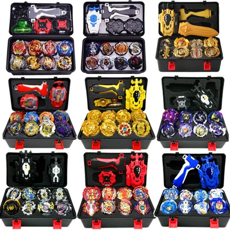 TOMY Burst Surge Set GT Toy Gyro Launchers Toupie Metal Alloy God Tops Fafnir Burst Spinning Bey Blades Collect Gift 251028