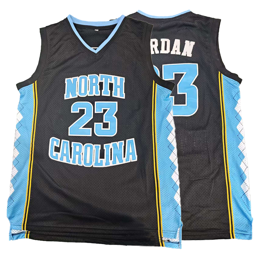 North Carolina 23 Basketball Jerseys custom any name any number Jersey Stitched Men