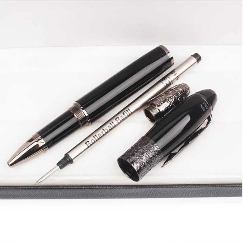 Mont Pen Great Writer Daniel Defoe Special Edition M Fountain Rollerball Ballpoint Pen Writing Smooth With Serial Number 0301/8000