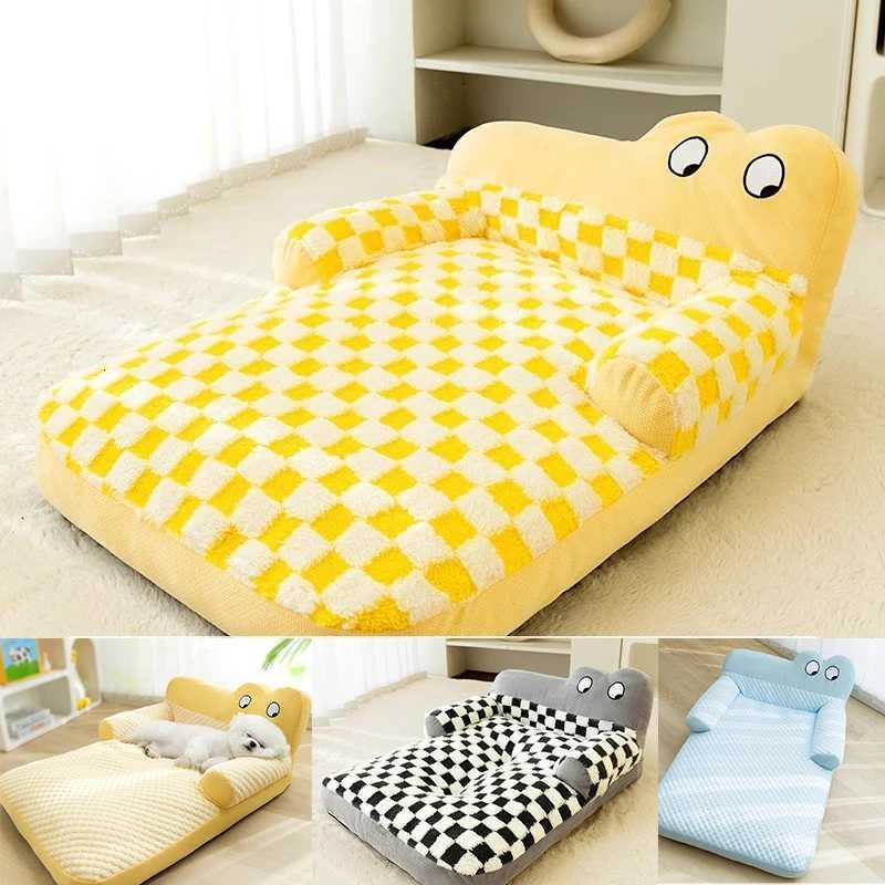 Warm Dog Sofa Bed Winter Pet Dog Cat Bed Sleeping House Kennel Mat Cat Puppy Mattress Pet House Cushion For Small Large Dogs C251101