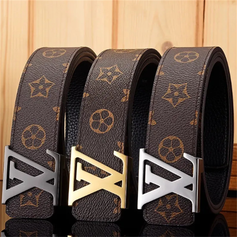 Fashion Mens Belt Designer Belts For Men Designer Ceinture Luxe Genuine Leather Classic Leather Belt Classic Letters Smooth Buckle Waistband cinturones de diseno