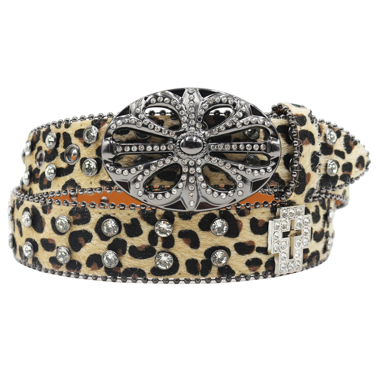 Men Women Western Cowboy With Diamond Bing Rhinestone Belt Disco E Girls For Jeans Punk Rock Crystal Studded Belt 251031