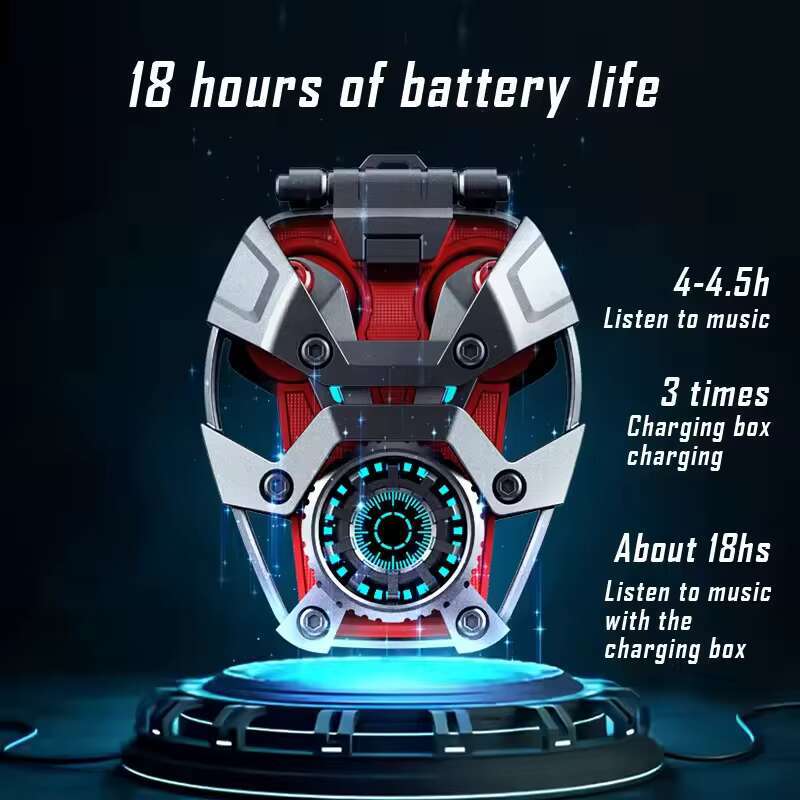 CD-3 Wireless TWS Gaming Earbud with Magnetic Charging Case Bracket, Dual Mic ENC Noise Reduction and Cool Display Light