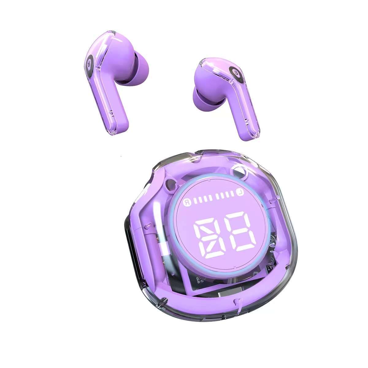 New Design Air39 Transparent Earphones Fashion ENC Noise Canceg BT5.3 Earbuds Sports Headphones Wireless Headset Air 39