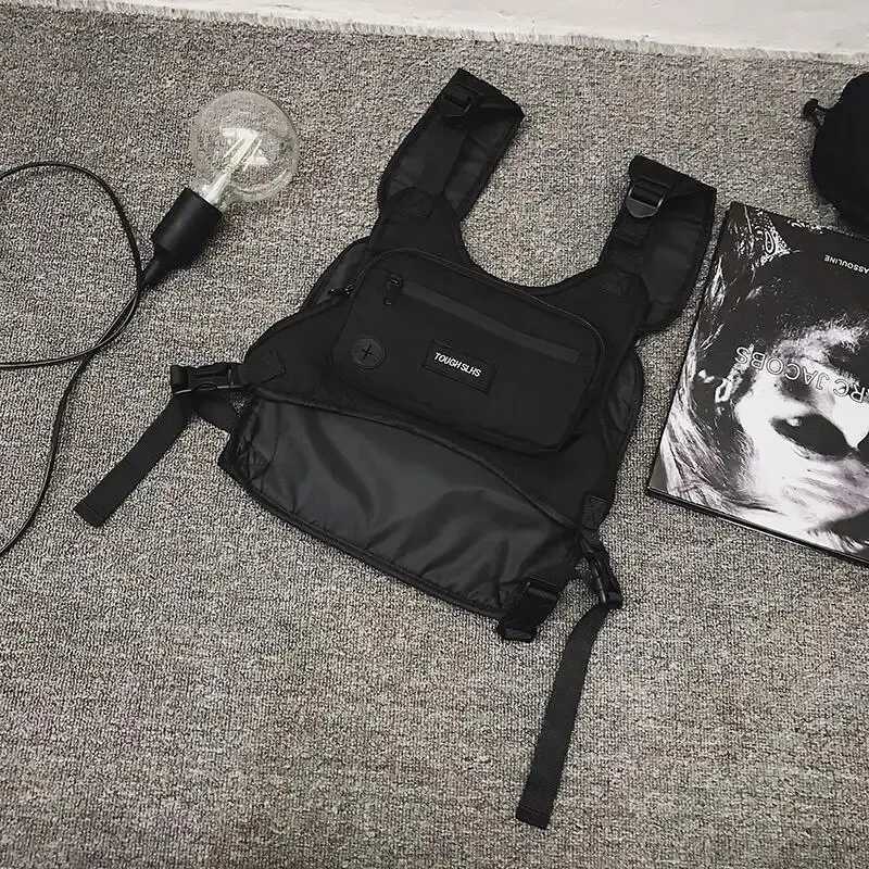 Chest Bag Street Fashion Tactical Package Multifunctional Handsome Fashion Vest Lovers Bag Sports BagW251101