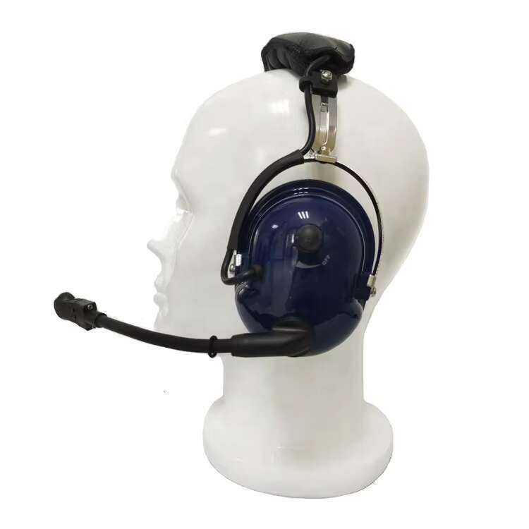 PNR Aircraft Headphones Two Way Radio Speaker Noise Cancelg Aviation Headset with Microphone for Pilot
