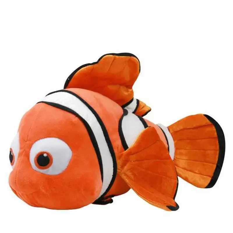 Disney Cartoon Movie Finding Nemo Plush Toy Kavay Marlin Nemo Plush Doll Soft Fill Dolly Fish Doll Pillow Boy Christmas Gift Y250401