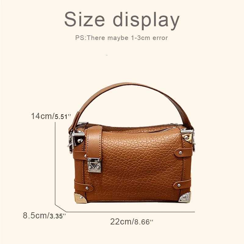Classic Box Pillow Bags For Women Luxury Designer Handbag Purses 2025 New In PU Lychee Pattern Sequined Lock Top Handle ShoulderW251101