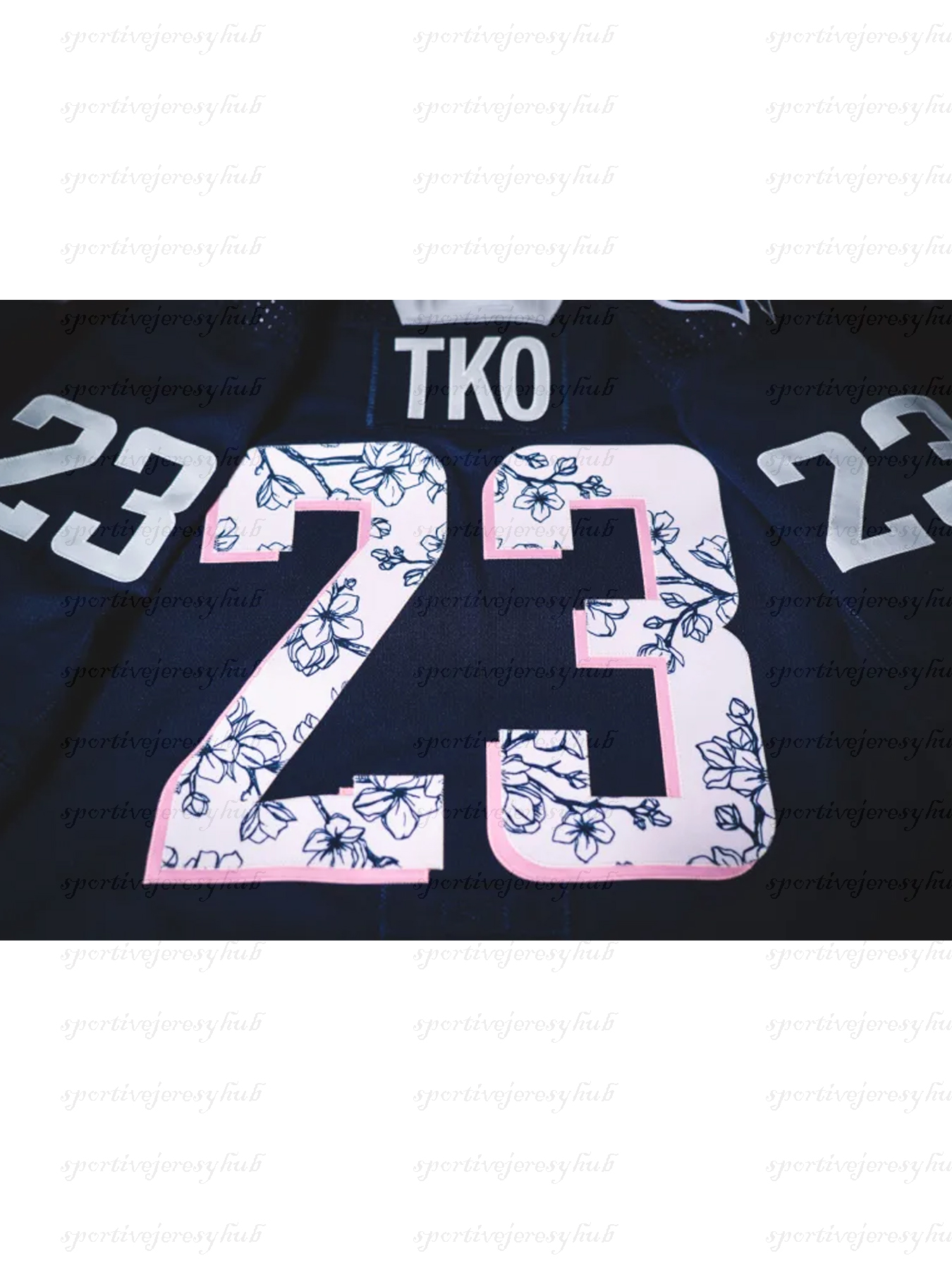 8 Ovechkin 2025 Cherry Blossom Hockey Jersey Dubois Oshie Wilsons Carlson McMichael Backstrom Custom Stitched