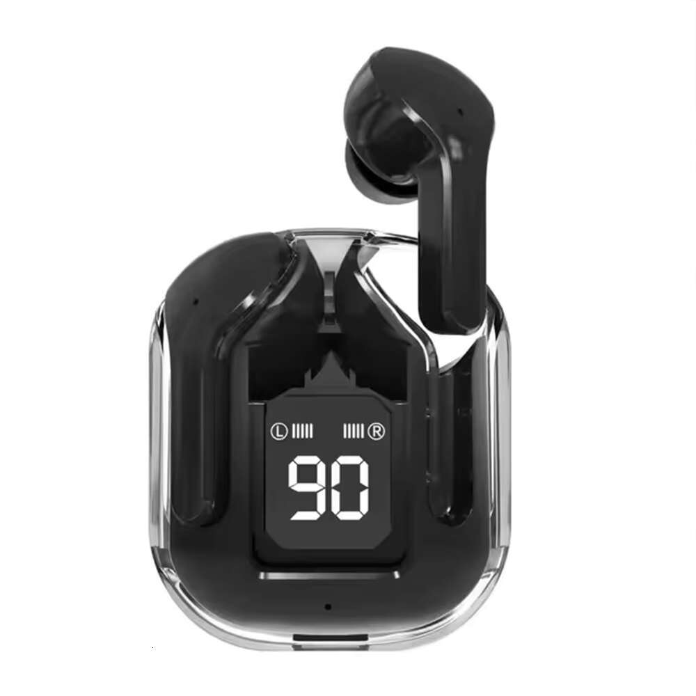 Air 31 TWS Wireless Earbuds BT 5.3 Stereo Sound LED Display Transparent Waterproof Headset Gaming Music for Hearing Aids jl