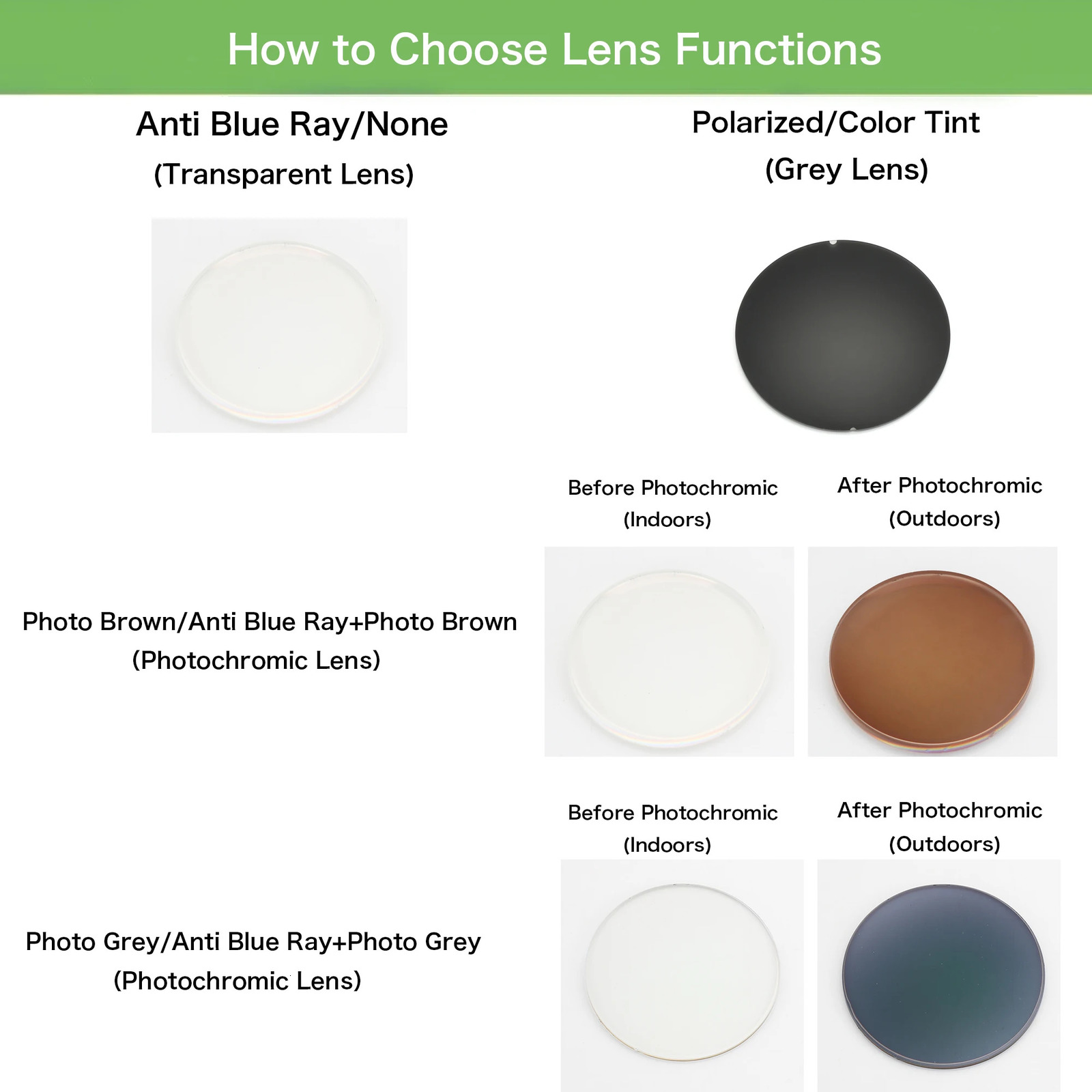 BLUEMOKY XL Size Business Style Prescription Glasses for Men Square Acetate Myopia Clip On Sunglasses 251114