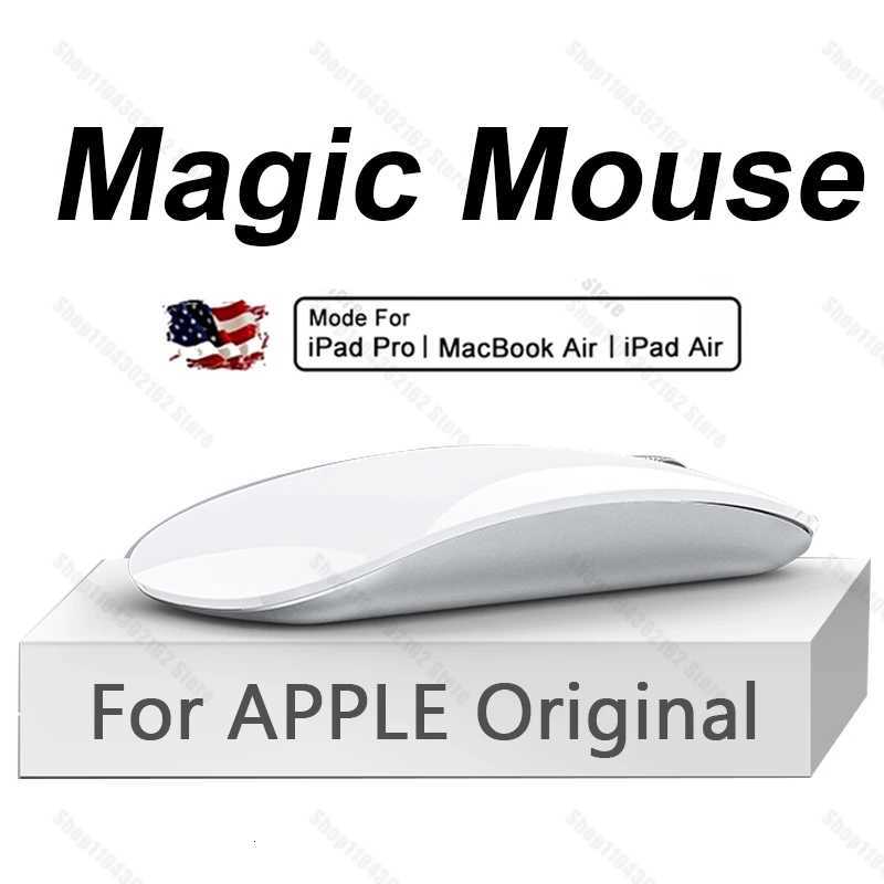 For Magic Mouse Wireless Bluetooth 50 For Macbook Pro Air Mini Laptop Tablet PC iPad MultiTouch Surface Mouse X251101