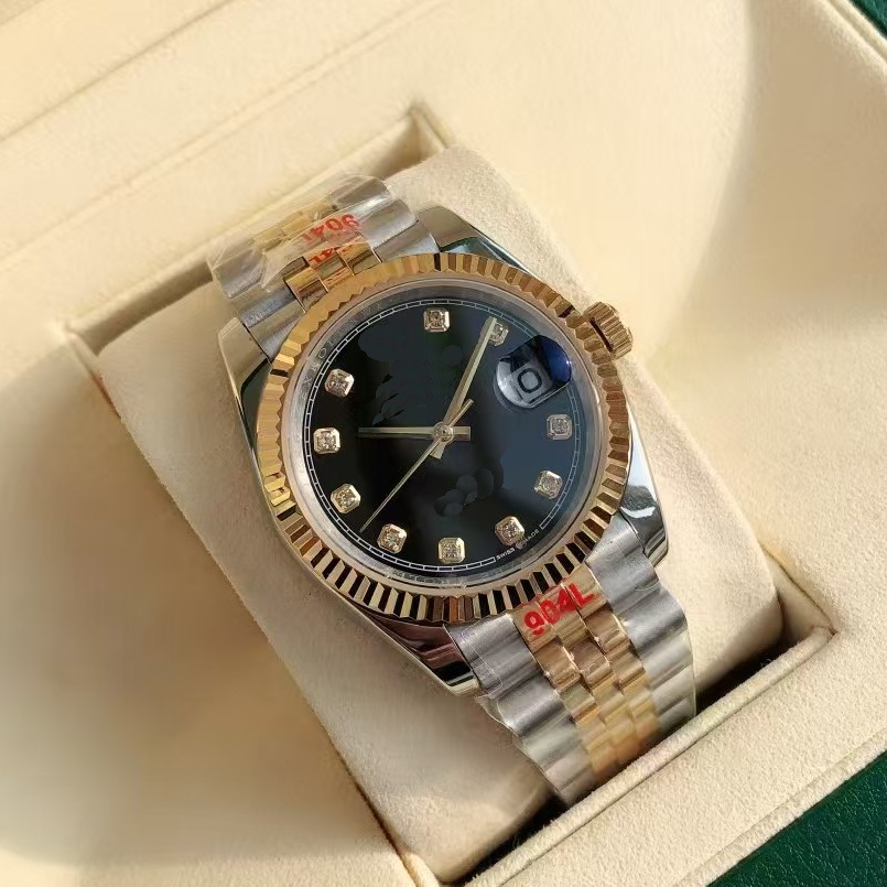 Automatic Mechanical diamonds Mens Designer WristWatches aaa with box male fashion casual Dial 41mm Stainless Steel Watches no480