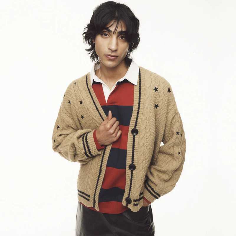 Autumn New Knit Cardigan Women Knitwear Sweater Coat Long Sleeve Vneck Female Knitted TopsT251101