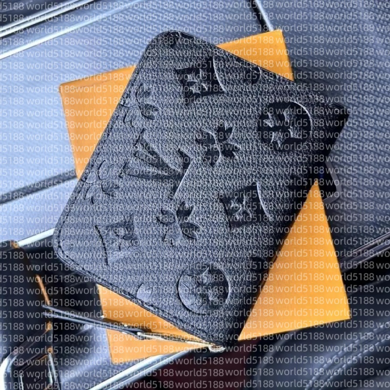 High Quality Luxurys Designers Wallet Fashion Bags Card Holder Carry Around Women Money Cards Coins Bag Men Leather Purse Long Business Wallets With Box and dust bag