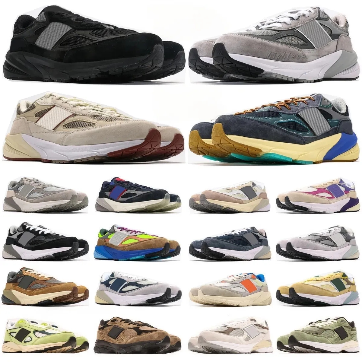 New Designer Shoe Running shoes 990 Sneakers v6 Mens Woman v3 Trainers Chromatic Ventilate Flat Sneaker Be AllMatch Daily Jogging Shoes Outdoor