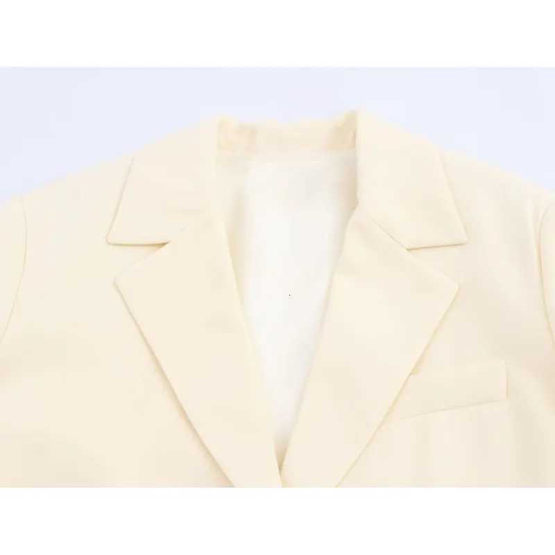 Women Frock Coat Autumn Casual Long Sleeve Notched Lapel Collar Button Womens Jacket with Pocket Female Chic OvercoatT251101