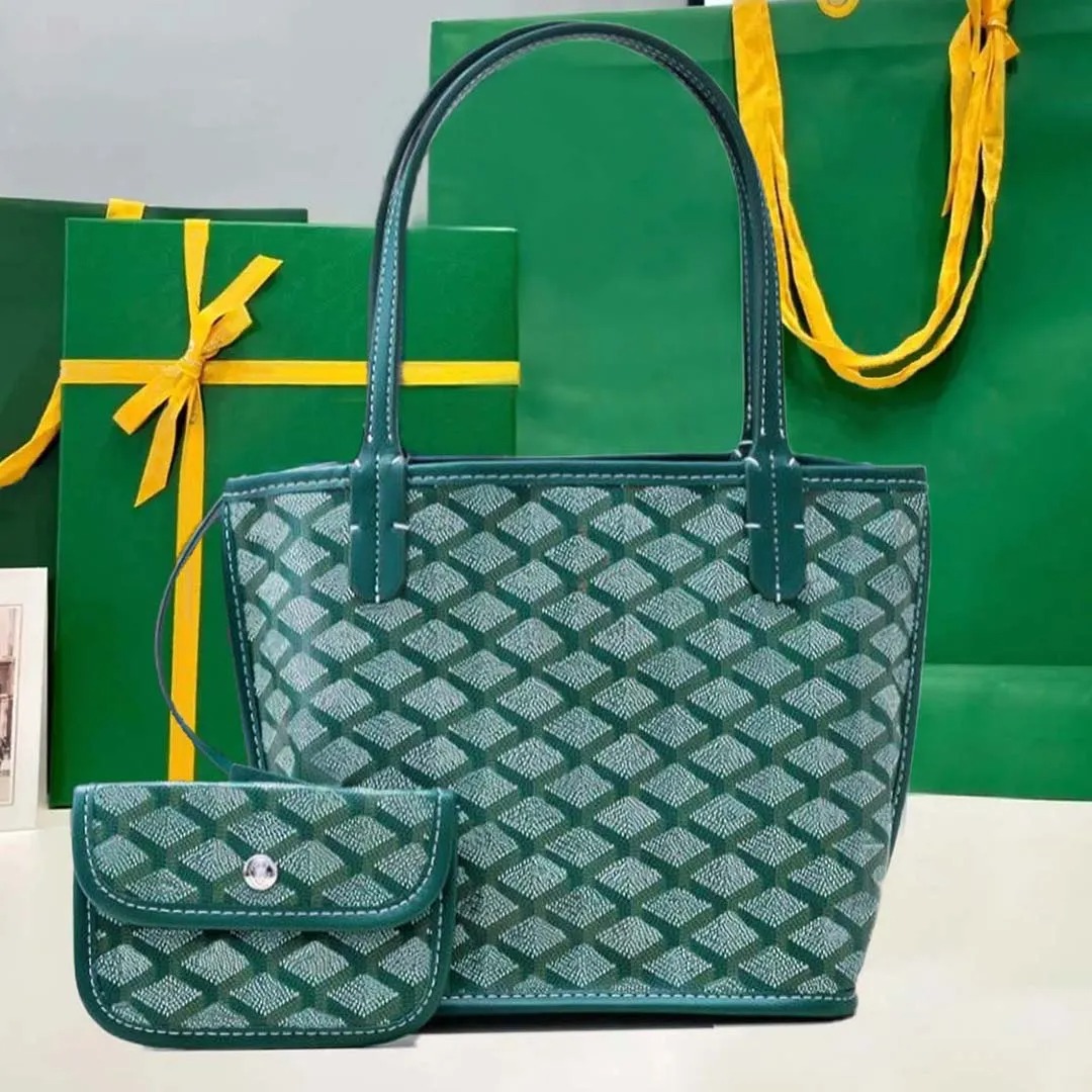 Tote Designer Handbag Women Fashion Wallet Leather Messenger Shoulder bag High Capacity Composite Shopping Bags Plaid Double Letters Beach Brand Bag
