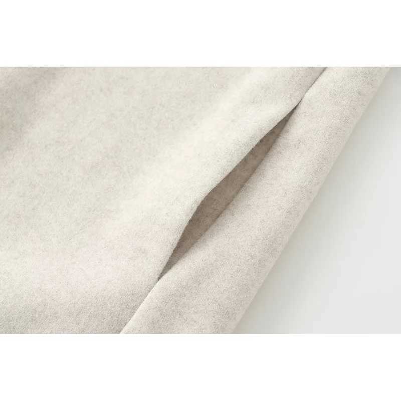 Long Woolen Coats Winter Womens 2025 New Chic Elegant Womens Winter Warm Jackets Street Fashion Youth Travel Woolen CoatsT251101