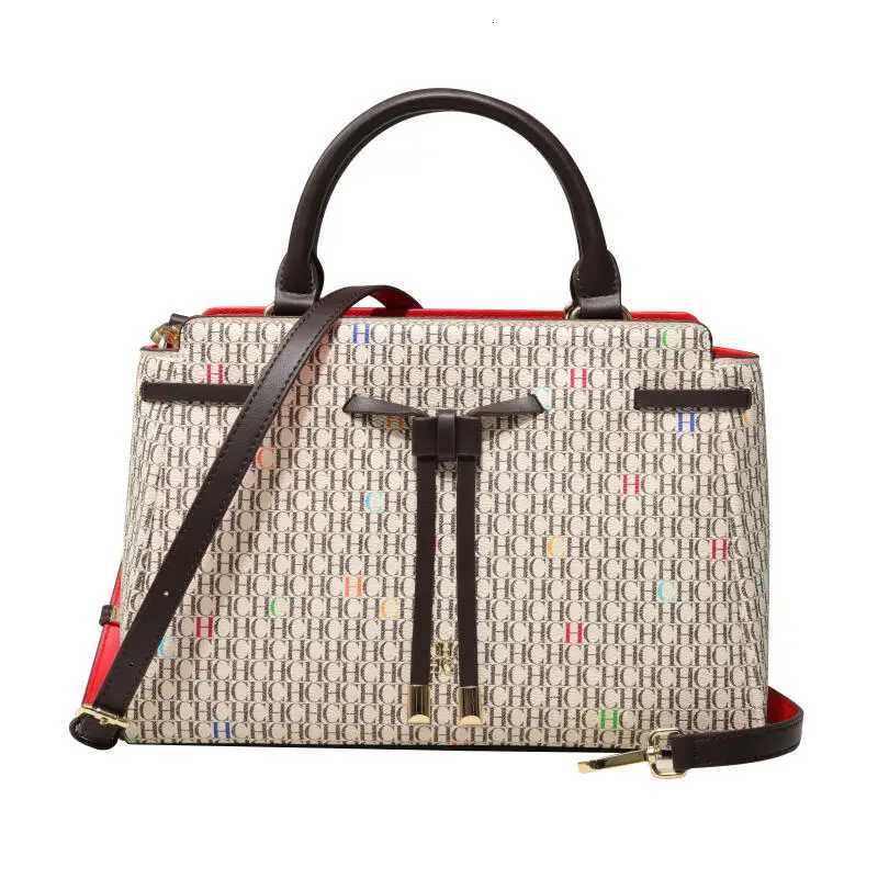 CH Fashion Minimalist Womens Elegant Handbag Exquisite Letter Print Light Luxury Brand Tote BagW251101