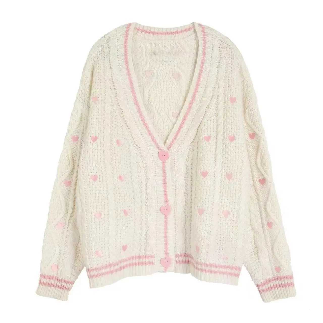 Fansmade Un official Taylors 2025 Lover Cardigan Valentine Gift Pink Knitted Y2K Casual 096T251101