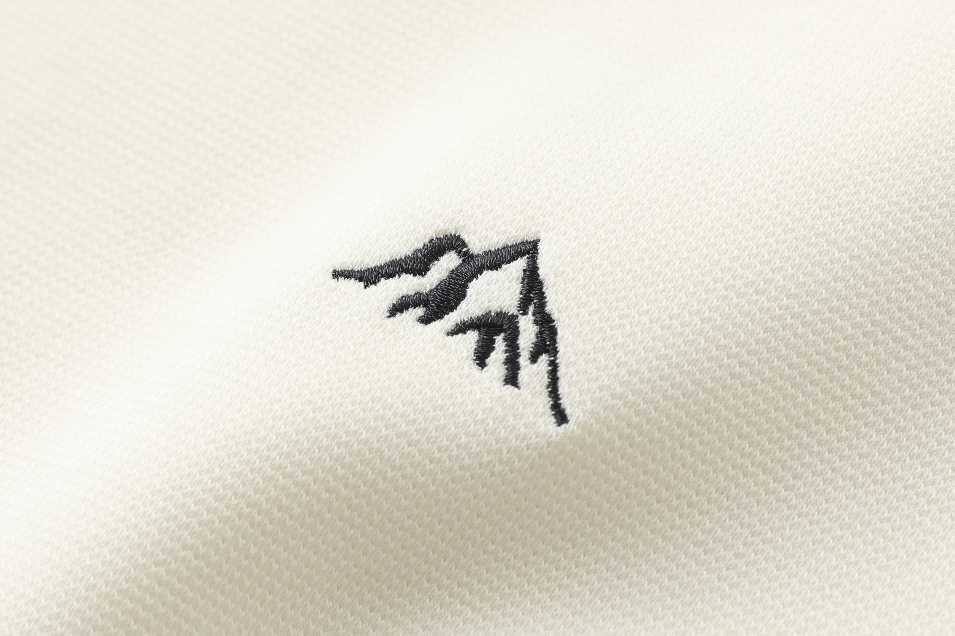 LENLOUES Men's Raglan Sleeve Crew Neck Sweatshirt - Beige & Black Color Block with Mountain Embroidery, Casual Outdoor Streetwear Top LNS-1012