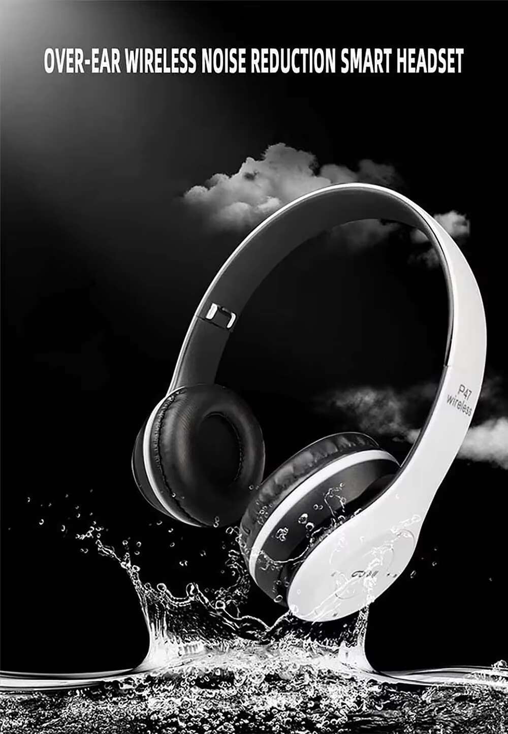 The Cheap Price P47 Headset Sports Earphone with TF Card Hands Free Wireless Headphone With Microphone