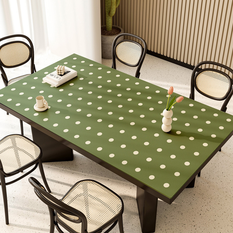 Coffee table cloth mat anti-scalding heat insulation table mat silicone washable oil-proof waterproof table cloth mat ZACE01