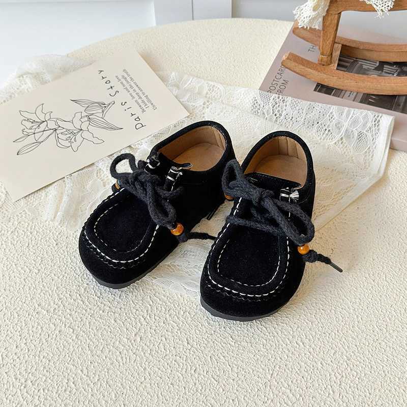 Childrens Flatbottomed Birken Shoes Spring and Autumn Leisure Suede Flatbottomed Nonslip Fashion Shoes for Boys and GirlsT251101