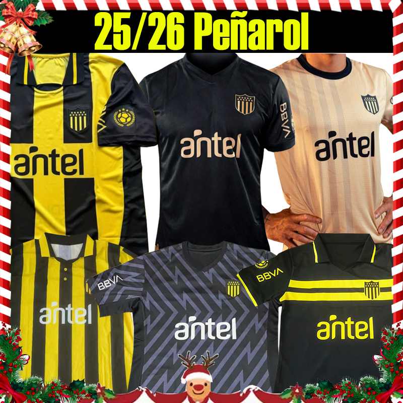 3XL 2025 26 Uruguay Penarol Soccer Jerseys 133TH 132th 131th jersey special Edition Club 2024 2025 Atletico Penarol C.RODRIGUEZ Gargano 21 Men football shirt