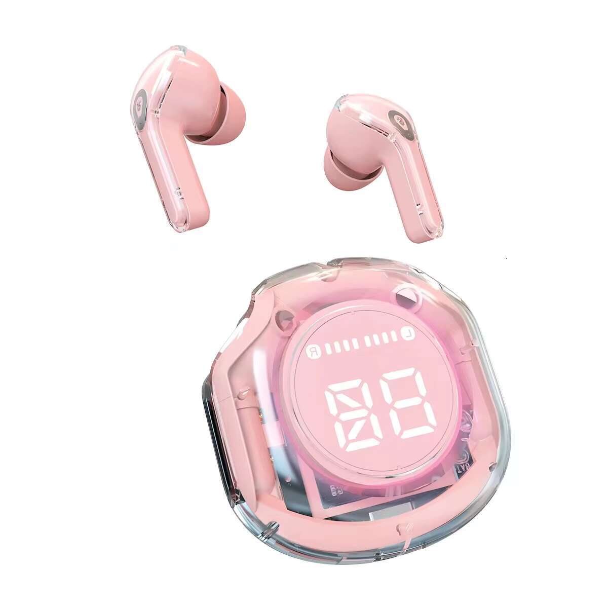 New Design Air39 Transparent Earphones Fashion ENC Noise Canceg BT5.3 Earbuds Sports Headphones Wireless Headset Air 39