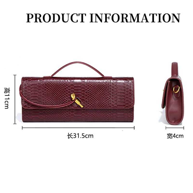 Luxury Design TopHandle Bag For Women Evening Handbag Long Purse Crocodile Pattern Crossbody Shoulder Bags Fashionable OutfitsW251101