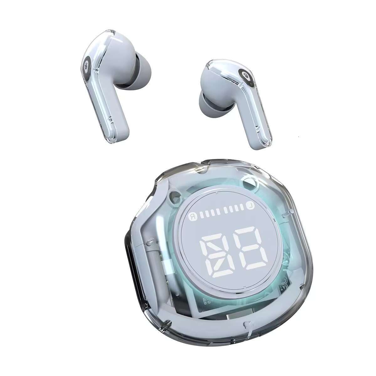 New Design Air39 Transparent Earphones Fashion ENC Noise Canceg BT5.3 Earbuds Sports Headphones Wireless Headset Air 39