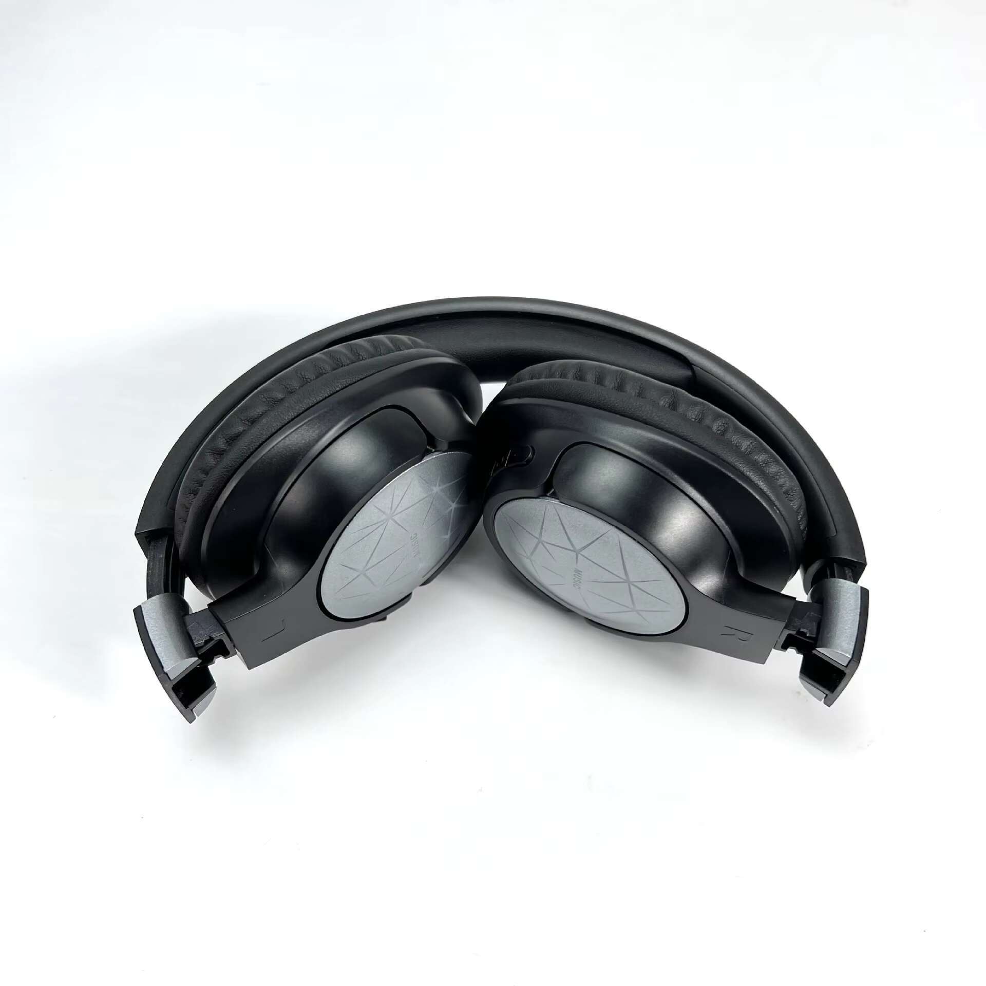 Foldable Wireless LED Headset with HiFi Surround Sound Waterproof Over-Ear In-Ear Headphones for Cool Boys and Girls