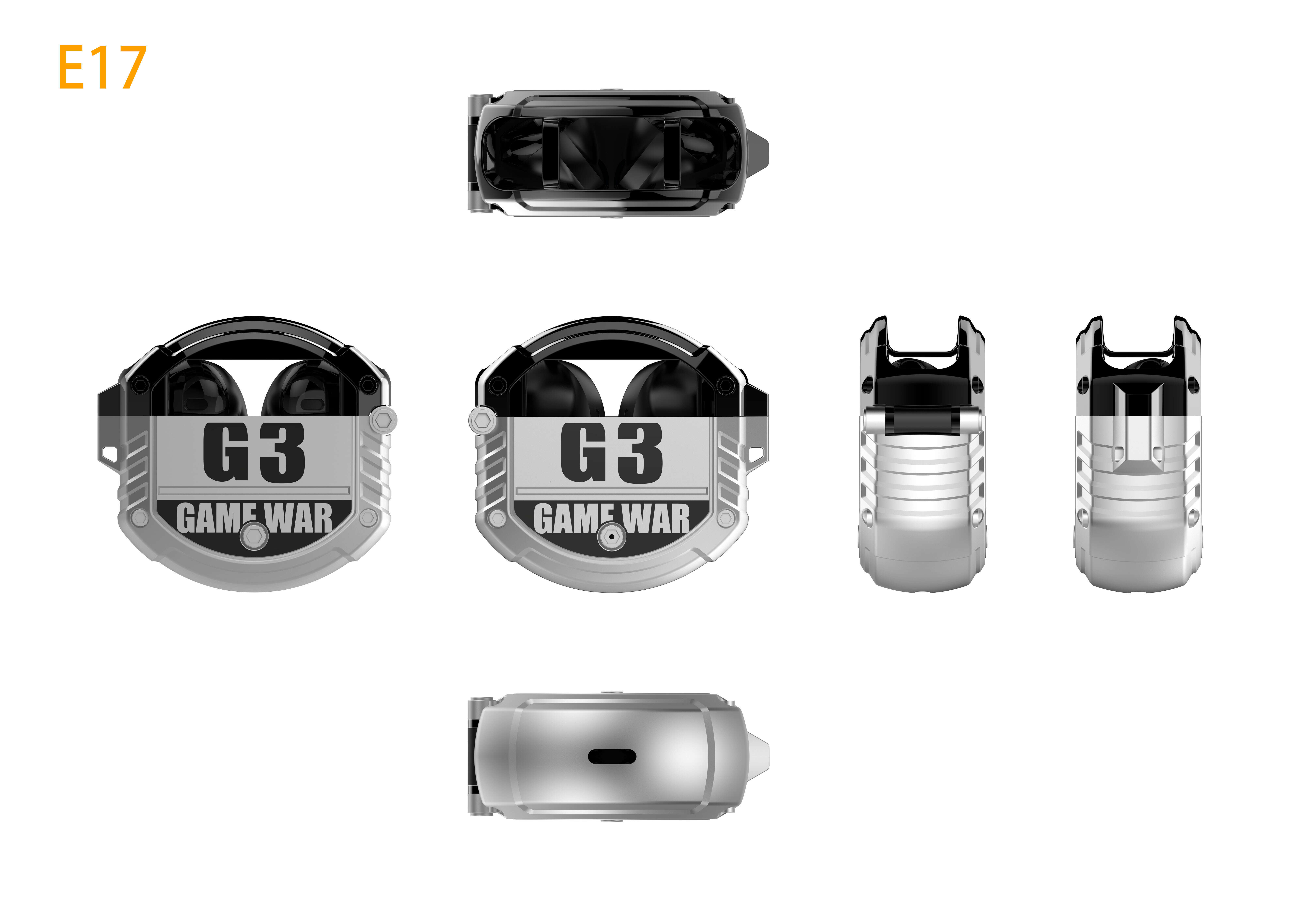 Fashionable Cool Semi-In-Ear Wireless TWS with Lanyard JL Chipset Earbuds