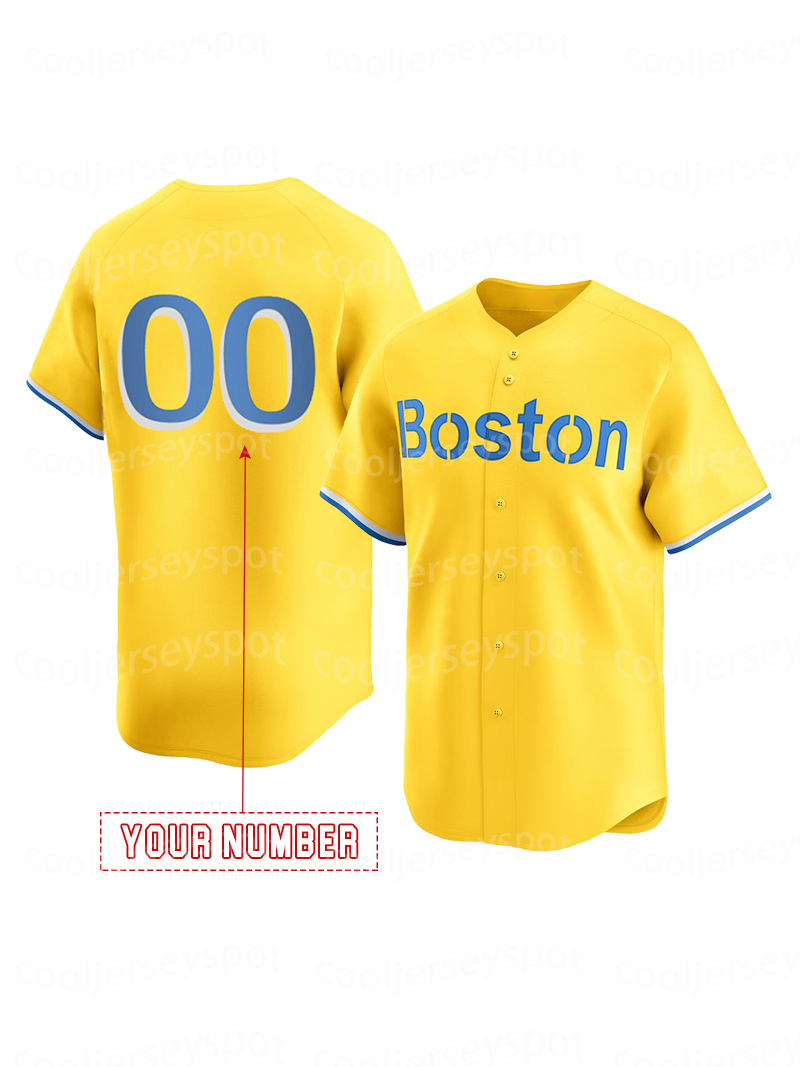 Rafael Devers 2025 Baseball Jerseys Jarren Duran David Ortiz Trevor Story Triston Casas Ceddanne Rafaela Custom Name And Number Stitched