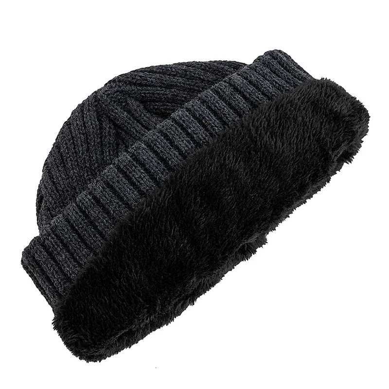 Winter Unisex Warm Winter Hat Plush Fur Lining Warm Cap 1987 Letter Beanie Hat for Men Women Outdoor Ski Sports Knitted HatXJ251101