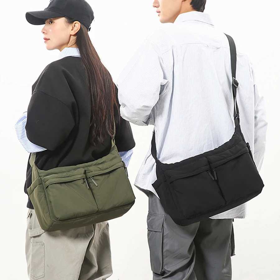 Casual Multipocket Messenger Bags for Women Fashion Nylon Shoulder Bag Ladies Large Handbags Female Travel Shopping Tote PurseW251101