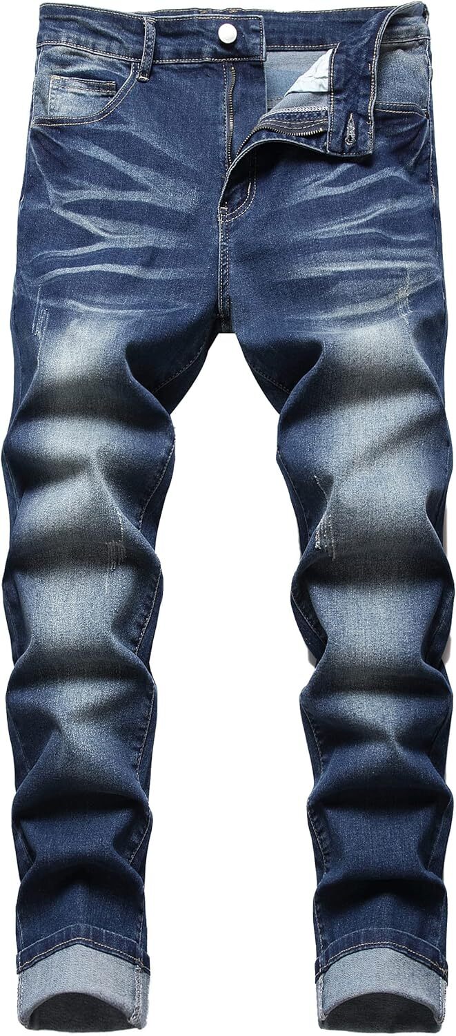 2025 New Mens Jeans Designer Jeans For Men Jeans Mens distressed slim fit straight leg jeans