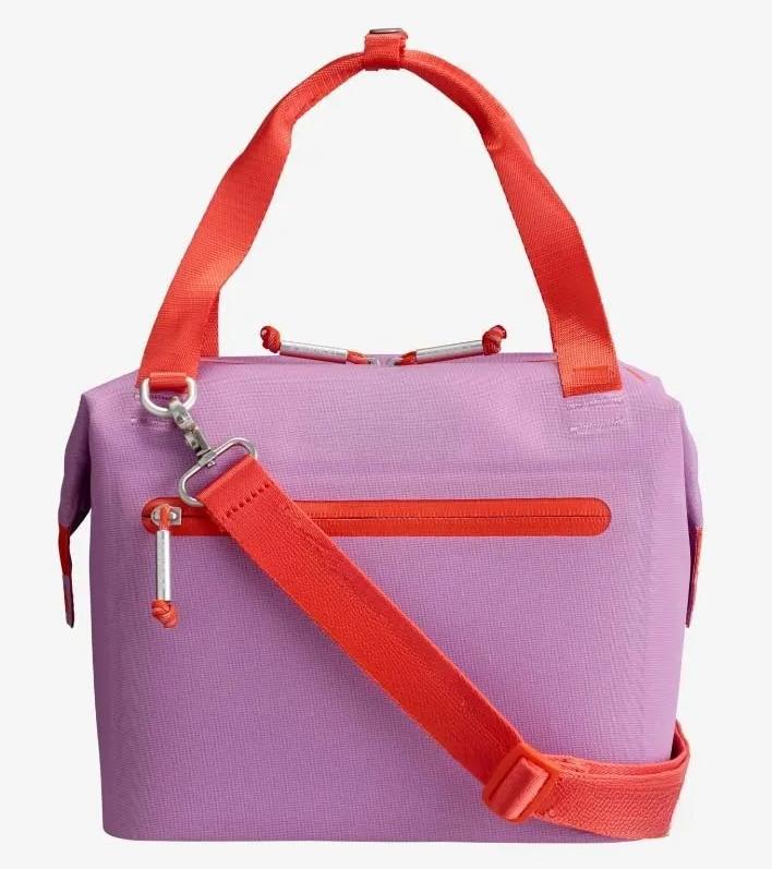 Lunch Bags Boxes All Day Julienne Pink Mini Soft 10-Can Recycled Polyester 12-Hour Cooler Travel Cooler Lunch Boxes 0609