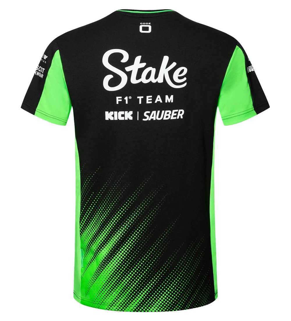 Men's T-Shirts Stake 2025 Nico Hulkenberg Gabriel Bortoleto F1 Teamwear T-shirt Mens Hot Sale New Summer Womens Short Top H25331 ad