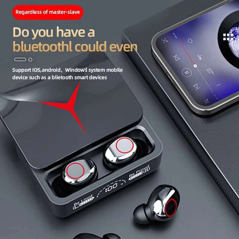 Eent Quality M90Pro TWS HiFi Earphone in Ear Headphone Wireless Handsfree Sports Earbuds