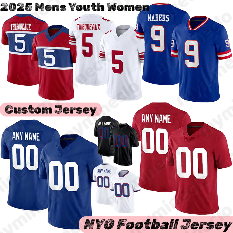 New York city ny Giantss jersey Giantsjersey 6 Jaxson Dart Daniel Jones 1 Malik Nabers Kayvon Thibodeaux Brian Burns Dexter Lawrence II Jalin Hyatt football jersey