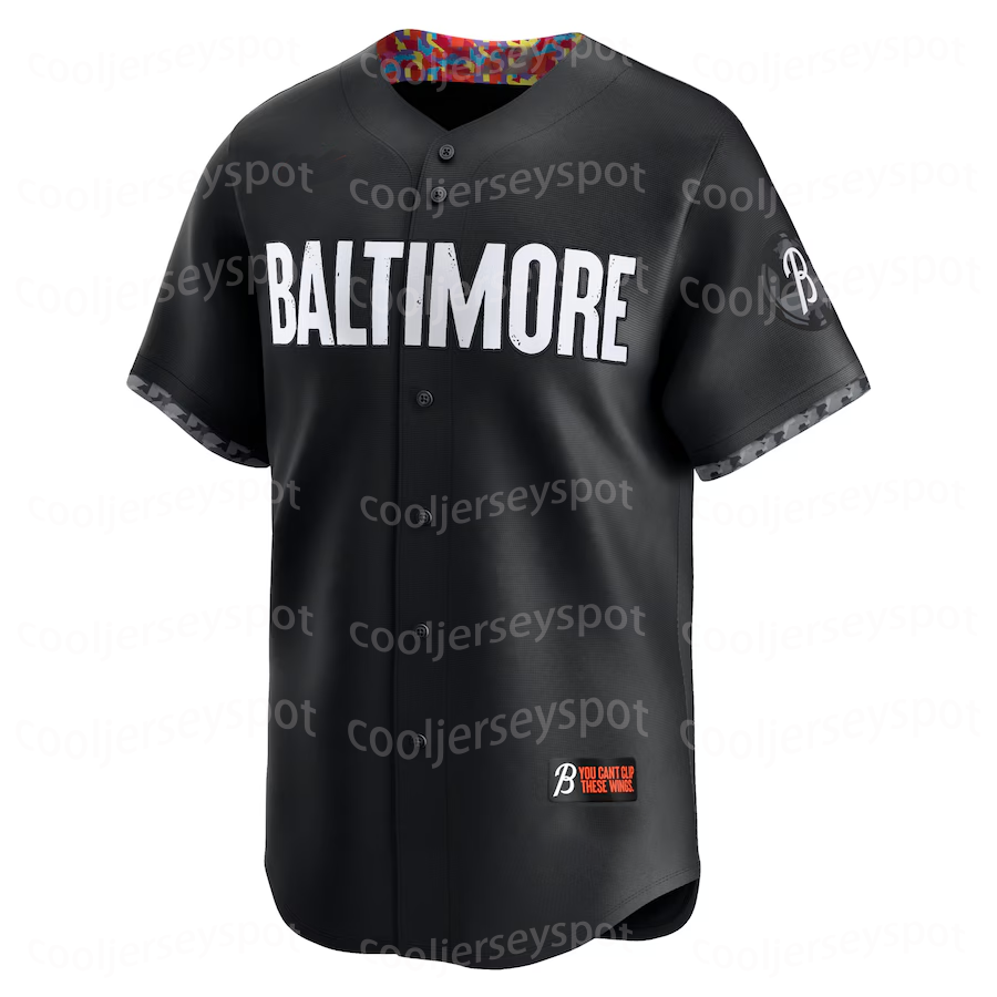 Custom 35 Adley Rutschman Baseball Jersey Colton Cowser Gunnar Henderson Jackson Holliday Westburg Cedric Mullins Felix Bautista BaltimoreJerseys