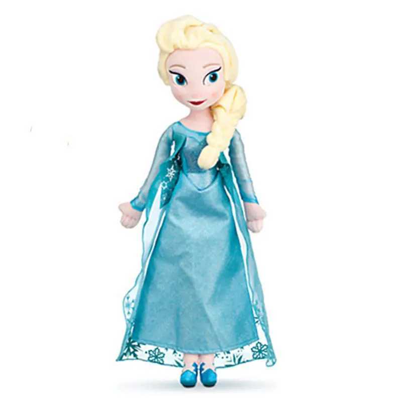 Disney Frozen Olaf Plush Doll Elsa Anna Princess 40CM Stuffed Plush Childrens Pillow Birthday Toy Y250401