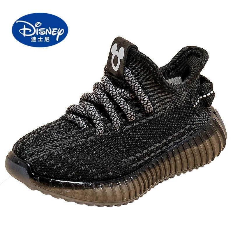Disney Kids YeezyStyle Sneakers 2025 Fall Breathable Knit Upper with UltraSoft Sole Unisex Design H251101